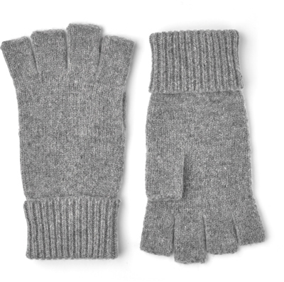 HESTRA BASIC WOOL HALF FINGER GREY